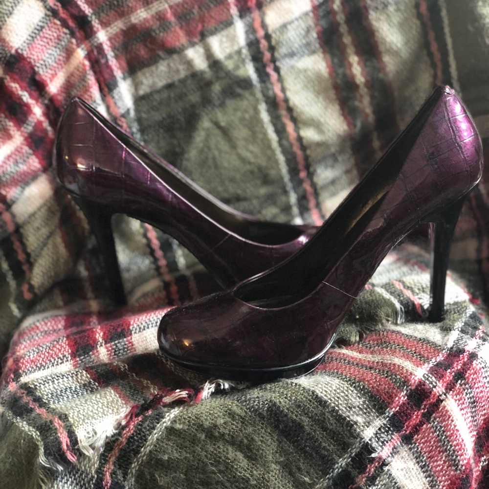 Jessica Simpson Plum Heels